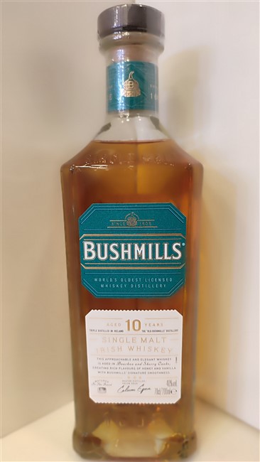 Bushmills 10 Anos